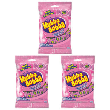 Hubba Bubba Awesome Original Bubble Gum 150g/5.3 oz., (3-Pack) {Imported from Canada}