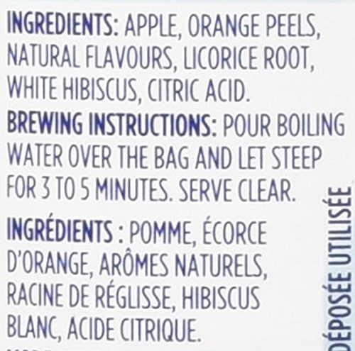 Tetley Pina Colada Herbal Tea Caffeine Free 20 Tea Bags{Imported from Canada}