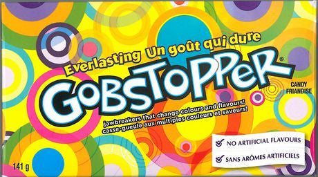 Everlasting Gobstopper Jawbreaker Candy, 141g/5 oz. Box, (Imported from Canada)