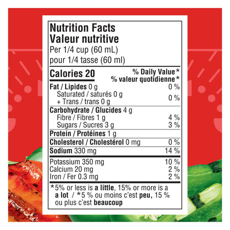 Tostitos Hot Salsa Dip, 418ml/14.1oz - Nutrition Facts Label
