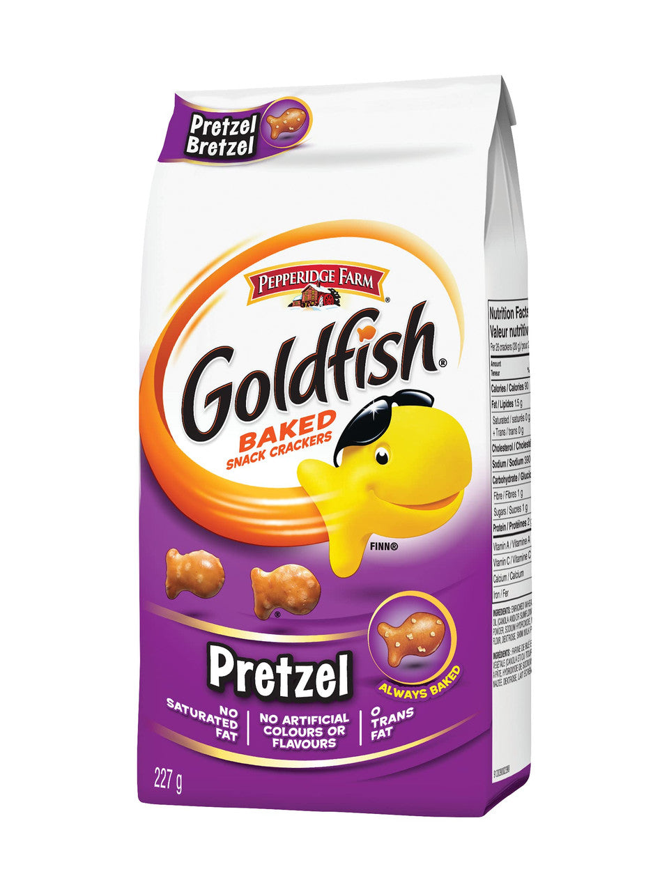 Pepperidge Farm Goldfish Pretzel Crackers, 227g/8oz., {Imported from Canada}