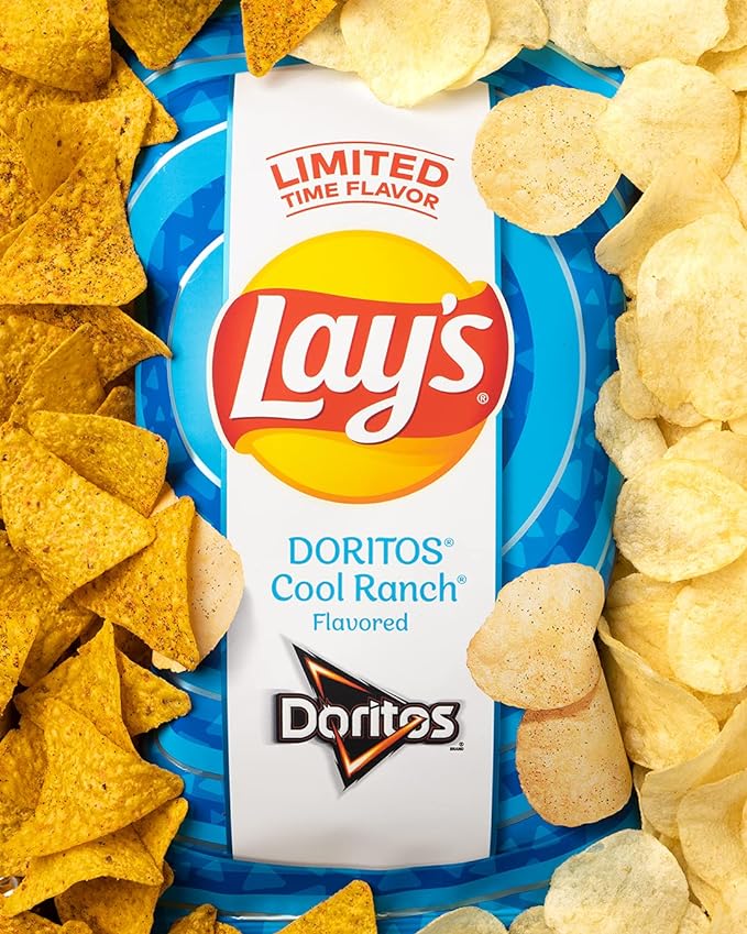 Lay's Doritos Cool Ranch Flavored Potato Chips, 220g/7.76 oz.