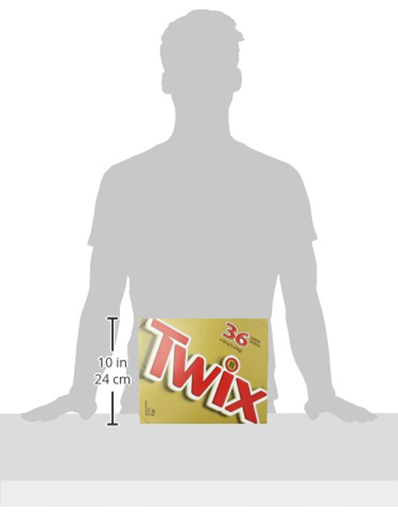 Twix Caramel Cookie Bars, (36pk) 50g/1.8 oz {Imported from Canada}