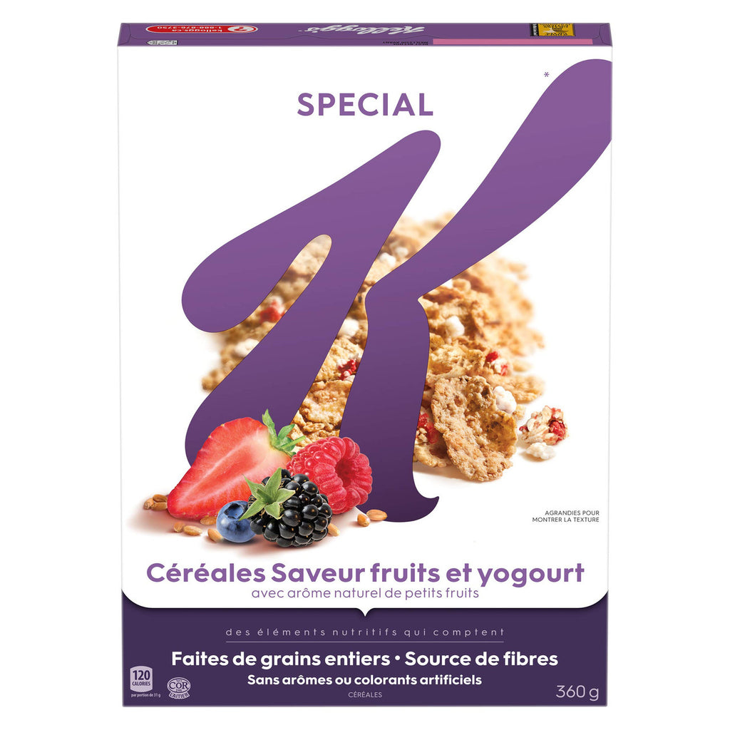 Kellogg's Special K, Fruit and Yogurt Cereal, 360g/12.7oz, (Imported from Canada)