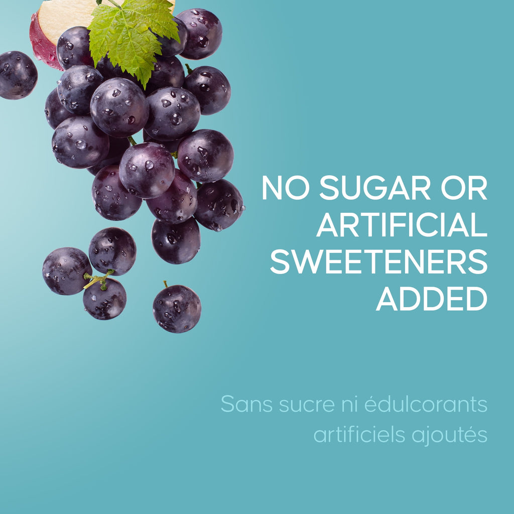 SunRype Greatly Grape Juice Boxes Perfect For On-The-Go, 60% Less Sugar, 5x200ml/33.8 fl. oz. - No Sugar Or Artificial Sweeteners Added