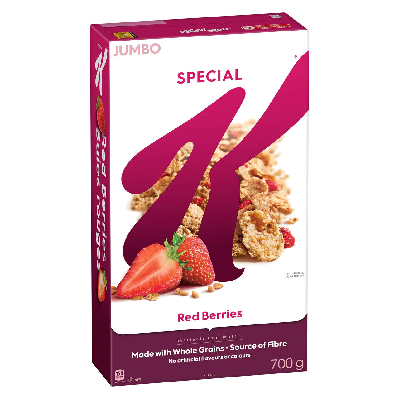 Kellogg's, Special K, Red Berries Cereal, Jumbo, 700g/24.7oz., {Imported from Canada}