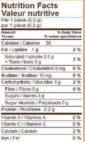 Werther's Original Soft Eclairs Caramel Candies, 116g/4.1oz, (Imported from Canada)