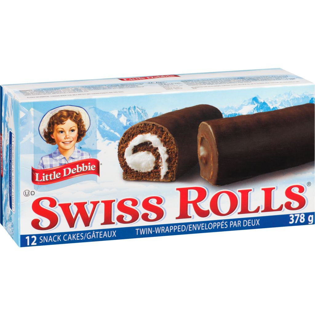 Little Debbie Swiss Cake Rolls, 12pk, 378g/13.3 oz {Imported from Canada}