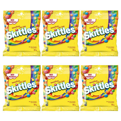 Skittles Brightside Candy, 191g/6.7oz, (6 Pack), {Imported from Canada}