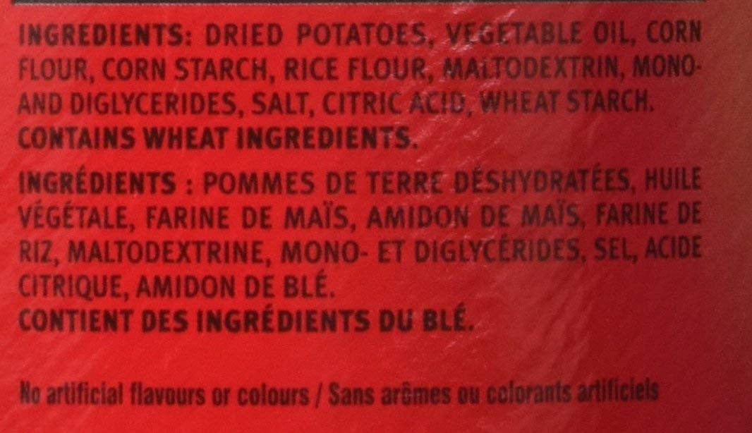 Pringles Original Potato Chips, 148g/5.2 oz., {Imported from Canada}