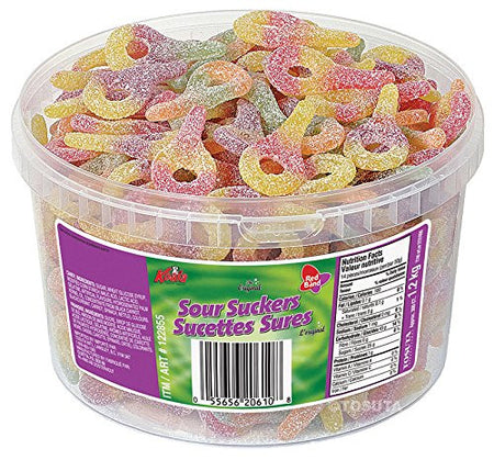 Sour Sucker/Keys Bundle Koala Sour Suckers Gummy Candy, 300/60ct {Imported from Canada}