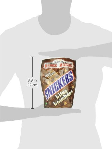 Snickers Bites Bowl Size, 400g/14.1oz., {Imported from Canada}