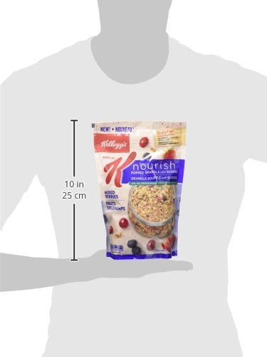 Kellogg's Special K Mixed Berries Popped Granola with Quinoa, 300g/10.6oz, (Imported from Canada)