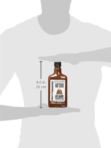 Crazy Mooskies Smok'N Garlic BBQ Sauce, 375ml 12.7oz {Canadian}