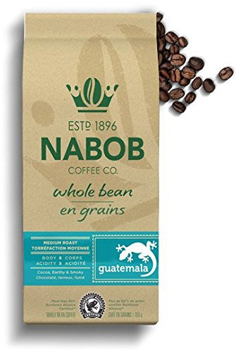 Nabob Whole Coffee Beans, 350g/12.3oz, Guatamala Medium Roast {Canadian}