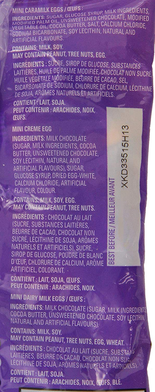 Cadbury Mini Assorted Creme Easter Eggs 154g/5.4oz. (Imported from Canada)