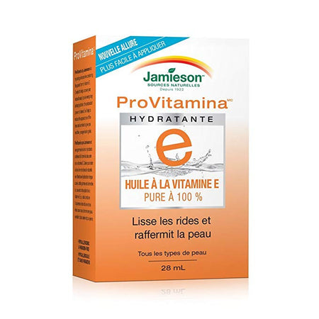 Jamieson ProVitamina 100% Pure Vitamin E Oil , 28ml {Imported from Canada}