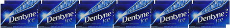 Dentyne Ice Bubble Gum, Peppermint, 12 Count {Imported from Canada}