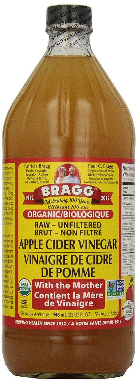 Bragg Live Food Organic Apple Cider Vinegar 946ml/32fl oz {Canadian}