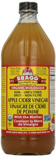 Bragg Live Food Organic Apple Cider Vinegar 946ml/32fl oz {Canadian}