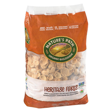 Nature's Path Organic Heritage Flakes Cereal, 907g/2 lbs. Bag {Imported from Canada}