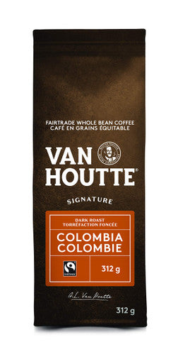 Van Houtte Colombia Fairtrade Dark Beans, 312g/11oz.,{Imported from Canada}