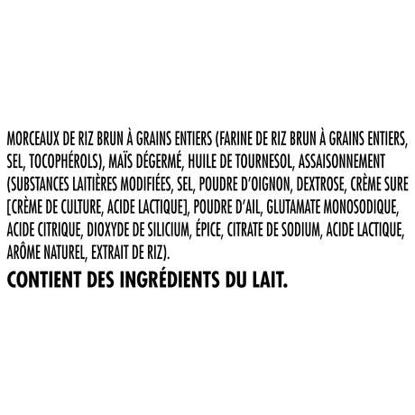 Quaker Crispy Minis Sour Cream & Onion Rice Chips 100g/3.5 oz.,{Imported from Canada}