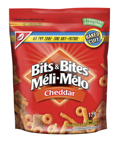 Bits & Bites Cheddar Baked 225g Snack Mix {Imported from Canada}