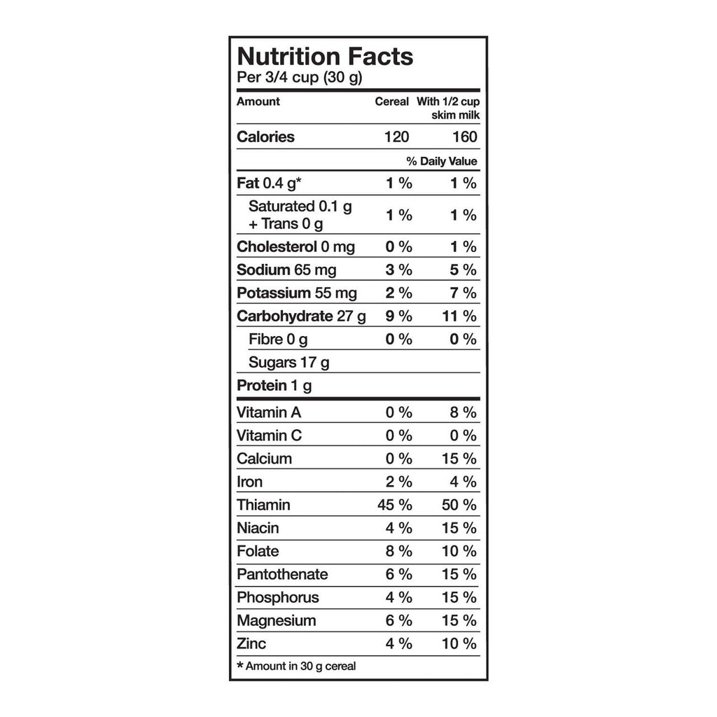 Post Sugar Crisp Cereal, 365g/12.9oz, (Imported from Canada)