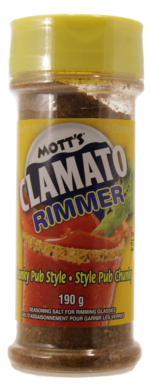 Mott's Chunky Pub Style Clamato Rimmer, 190g/6.7oz., {Imported from Canada}