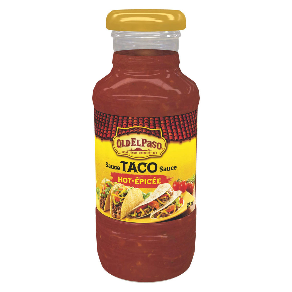 Old El Paso Taco Hot Sauce, 215ml/7.3 fl oz. {Imported from Canada}