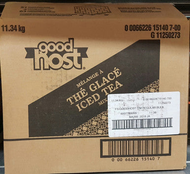 Good Host Ice Tea Mix Huge Bulk Box 11.34kg/25lbs {Imported from Canada}