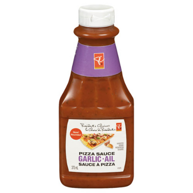 President's Choice Garlic Pizza Sauce, 375ml/12.7oz., {Imported from Canada}