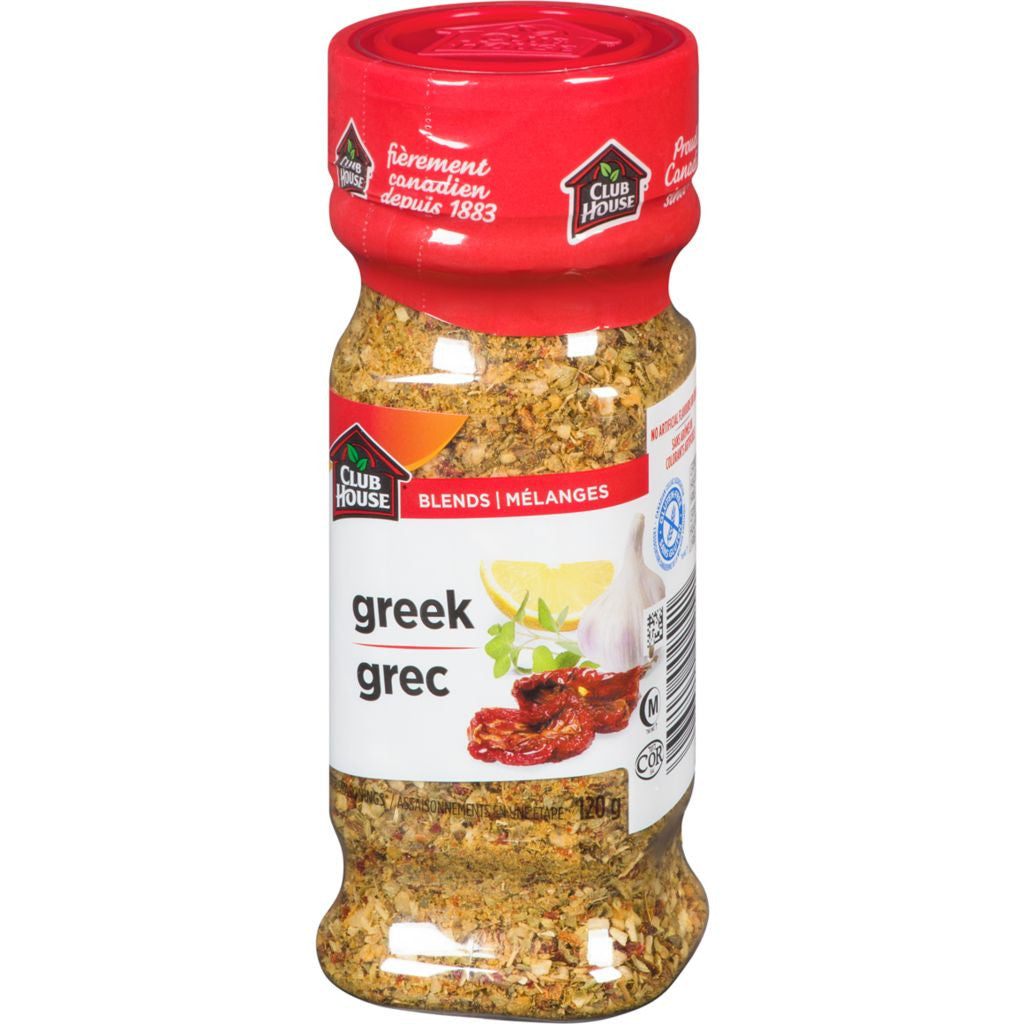 CLUB HOUSE One Step Seasoning, Greek 120g/4.2 oz. {Imported from Canada}