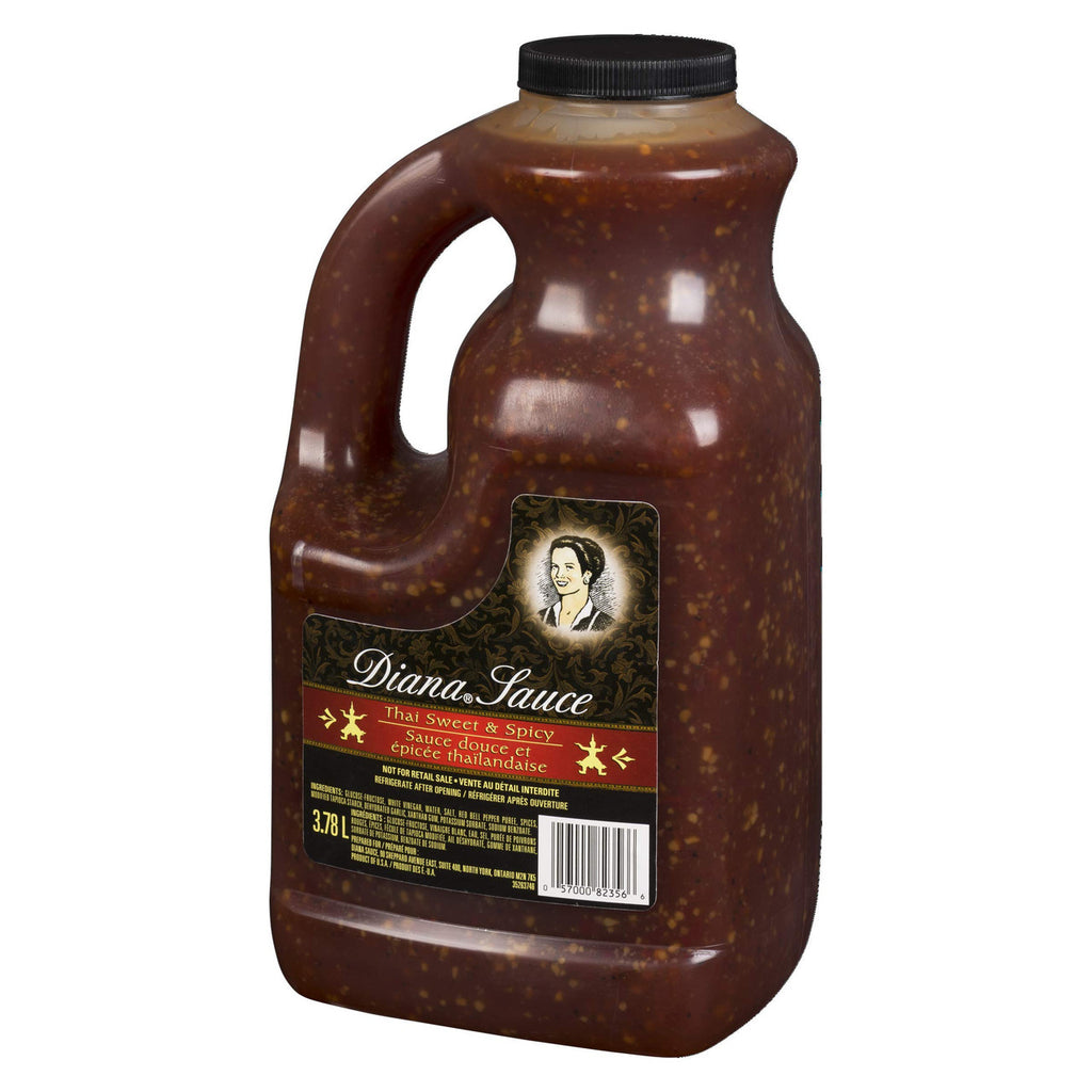 Diana Sweet & Spicy Thai Sauce Jug, 3.78 L/1 Gallon, Jug {Imported from Canada}