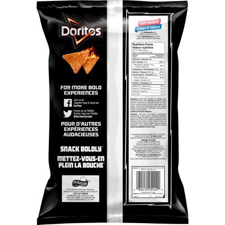 Doritos Sweet Chili Heat Tortilla Chips, 235g/8.3 oz., Bag, {Imported from Canada}