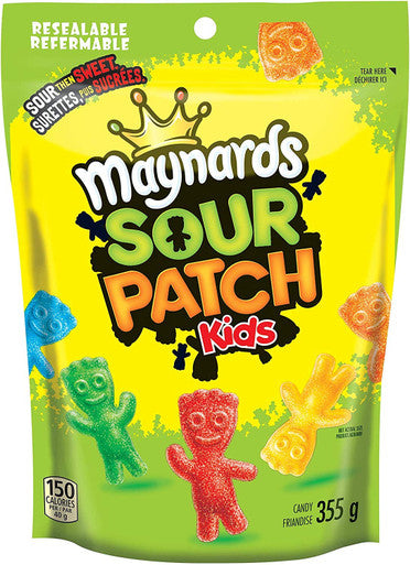 Maynards Sour Patch Kids Gummy Candy, 355g/12.5 oz., {Imported from Canada}