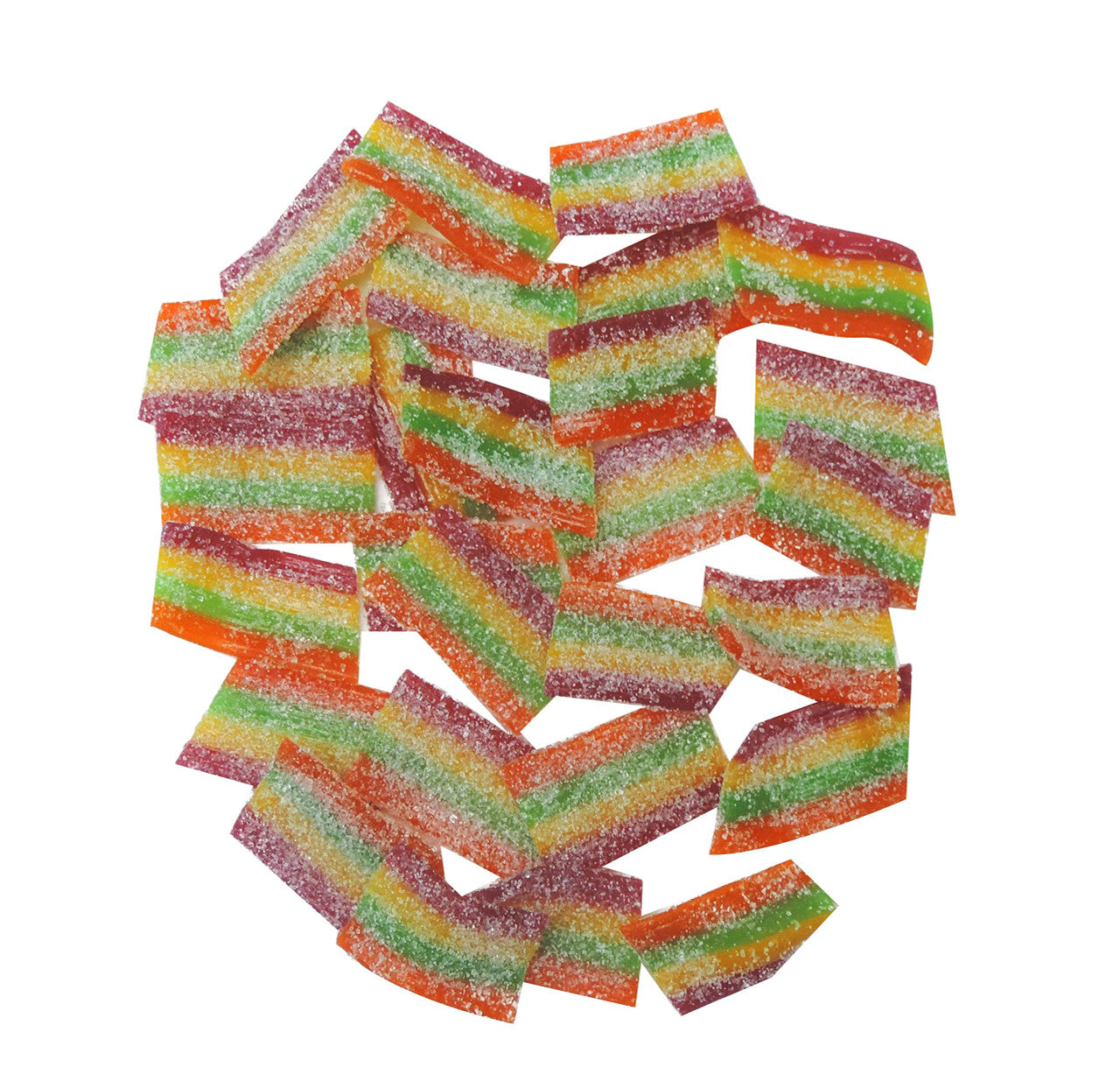 Lady Sarah Sour Rainbow Belts 120g/4.2oz., {Imported from Canada}