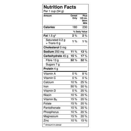 General Mills Fibre 1 Honey Cluster Cereal, 425g/15oz., {Imported from Canada}