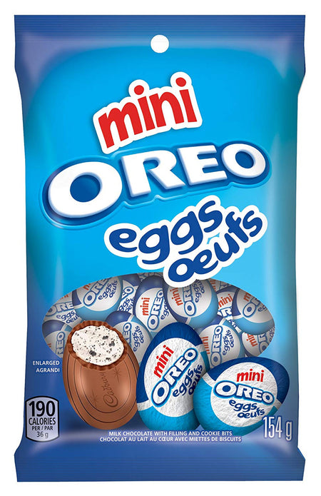 Cadbury Oreo Mini Easter Eggs, 154g/5.4oz, (Imported from Canada)