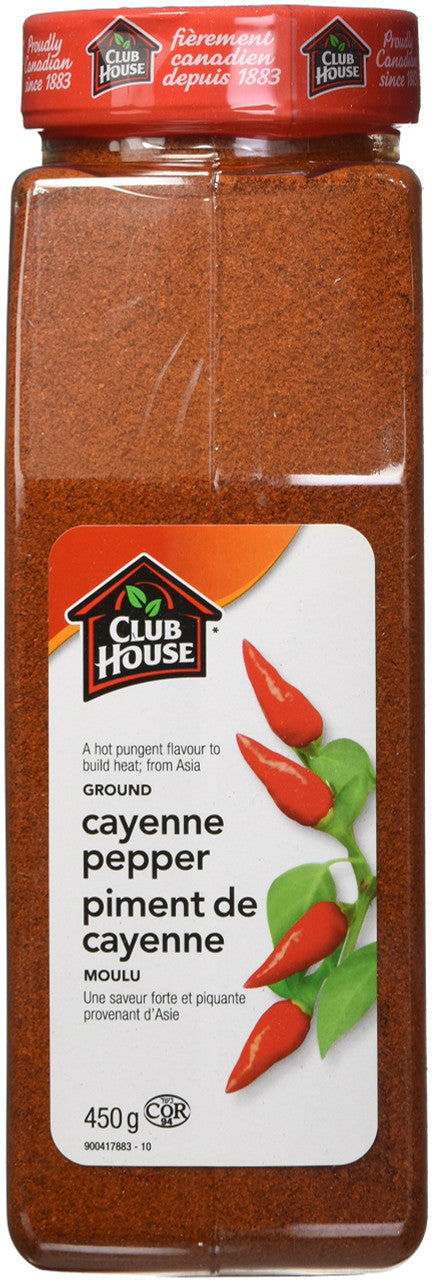 Club House, Ground Cayenne Pepper, 450g/15.9oz., {Imported from Canada}