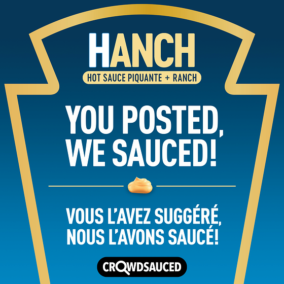 Heinz Hanch Sauce (Hot Piquante & Ranch) 362ml/12.2 fl.oz., {Imported from Canada}