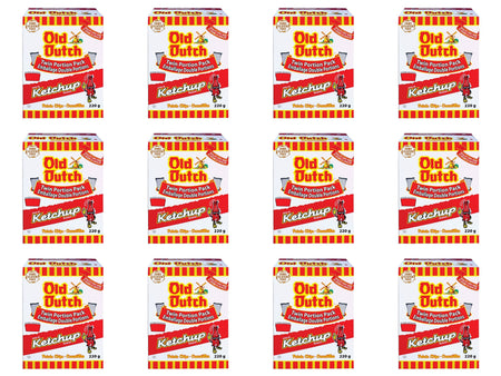 Old Dutch Ketchup Chips, 220g/7.8oz., Box, (12 pack) (Imported from Canada)