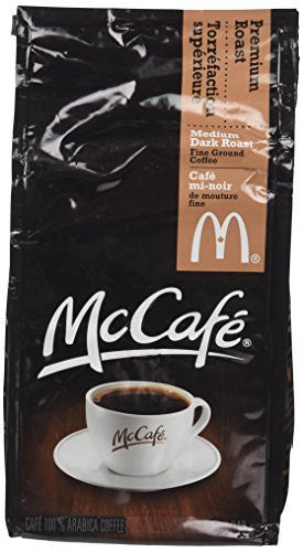 McCafe Premium Roast Ground Coffee Bag,  340g/12.oz., {Imported from Canada}