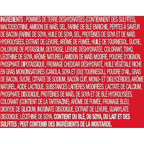 Betty Crocker Cheddar Bacon Scalloped Potatoes, 148g/5.2oz (Imported from Canada)