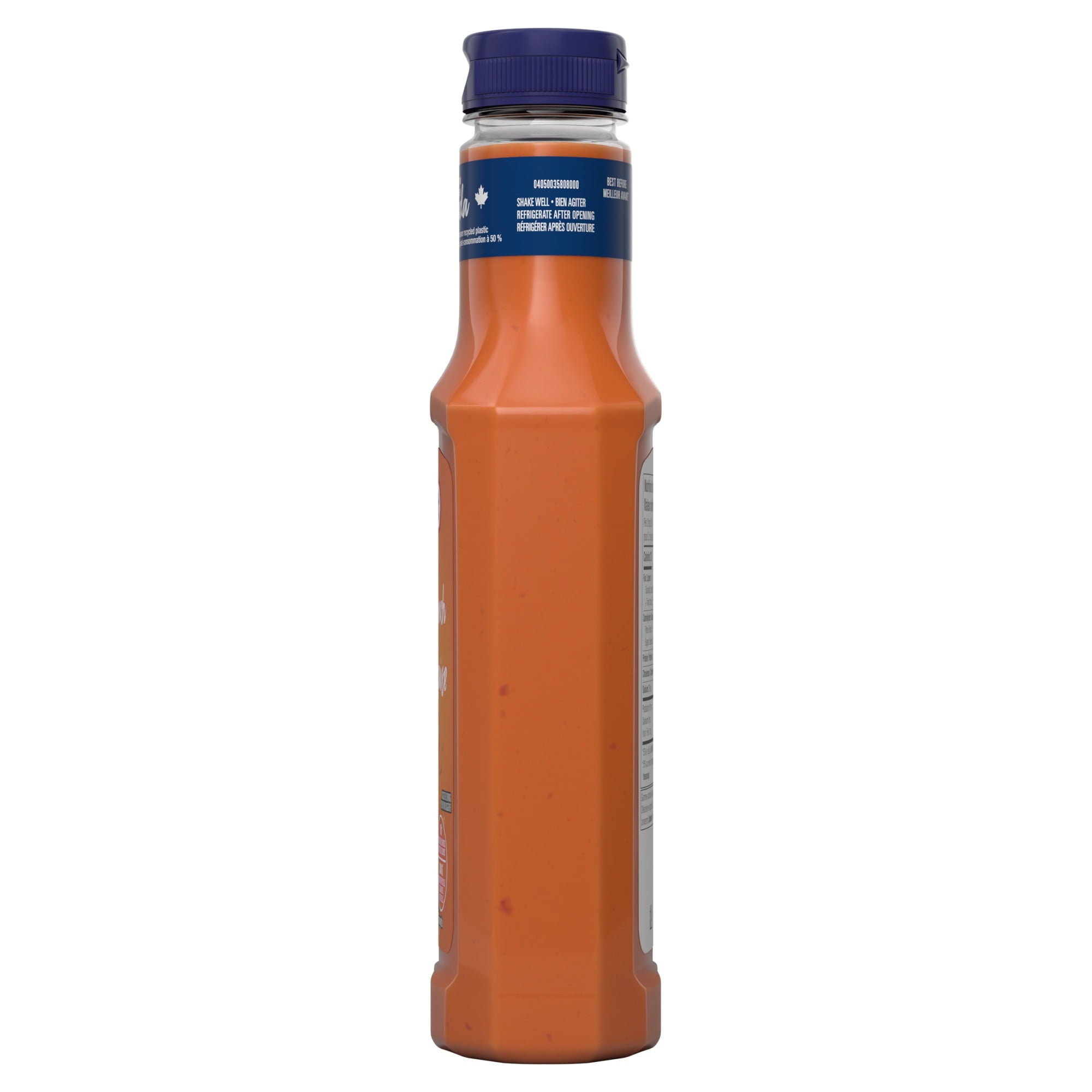 Kraft French Dressing 425ml/14.4 oz., Bottle, side of bottle