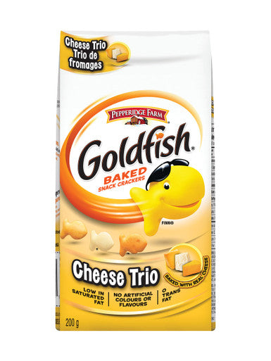 Pepperidge Farm Goldfish Cheese Trio, 200g/7.05oz {Imported from Canada}