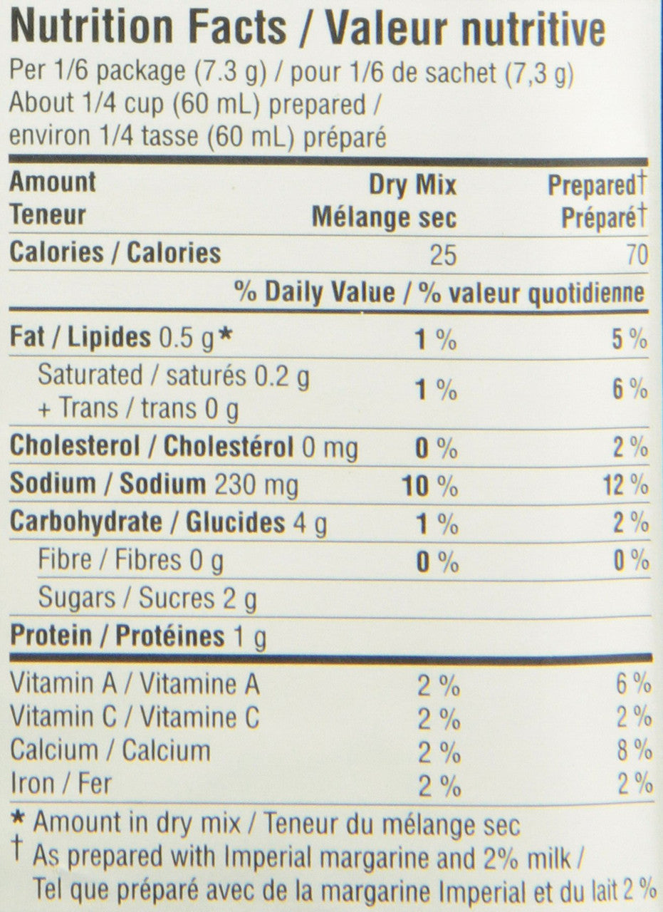 Knorr Pasta Sauce Mix, Parma Rosa, 44g/1.6 oz. (24pk) {Imported from Canada}