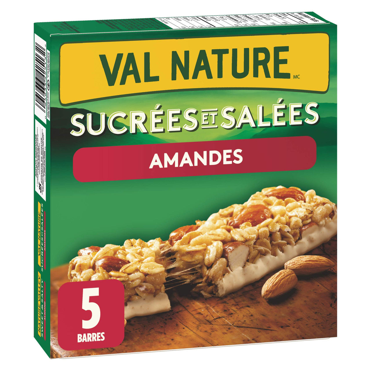 Nature Valley Sweet and Salty Almond, 5ct, 175g/6.17oz{Imported from Canada}
