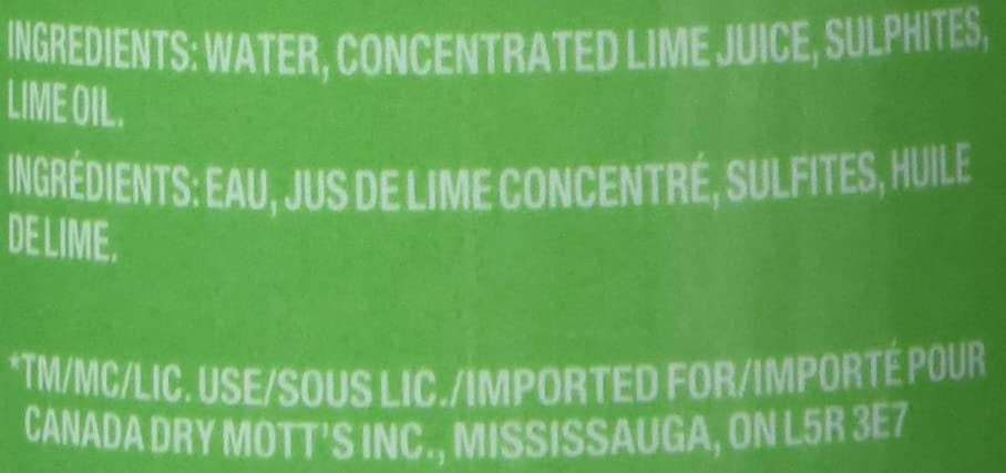 ReaLime Lime Juice, 440mL/15.4 fl. oz., Bottle {Imported from Canada}